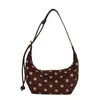 2026 Nova Bolsa de Ombro Único para o Dia a Dia Casual Estilo Coreano Bolinhas Nicho Retro Bolsa de Axila Bolsa Transversal para o Dia a Dia