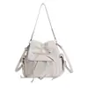 Mochila Artística Estilo Retro 2026 con Lazo para Mujer, Mochila Linda de Primavera, Bolso Multifuncional de Hombro y Axila