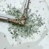 Rio Estrela Brilhante Pedrinhas de Vidro Joias para Nail Art Massa Leka Tijolo Cânhamo Fluxo DIY Bolsa de Materiais com Contas de Vidro Concha