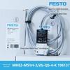 Válvula de alta velocidade MHE2-MS1H-3/2G-QS-4-K de FESTO 196137 original brandnew
