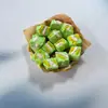 Adesivos de Geladeira de Resina de Comida Simulada Fruta Leite de Coco Refrescante de Hainan Pão Sorvete Adesivos Magnéticos Decoração de Móveis