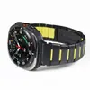 O Novo Modelo é Adequado para Samsung Ultra Galaxy Watch8 Pulseira de Aço Inoxidável com Borracha Embutida Metal 47mm