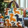 Bolso de Mano con Estampado de Moda Trendy para Mujer Bolso de Hombro Bolso Tote Acolchado Nuevo Producto Transfronterizo 3D Temu Amazon