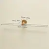 Toallero para baño, estante de almacenamiento sin taladro, estante de pared para baño, barra de toalla de una sola barra, colgador de pantuflas, barra de almacenamiento