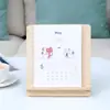 Base de postal de madera soporte de escritorio para notas mensajes soporte para fotos soporte para tarjetas soporte para tarjetas de escritorio base de calendario