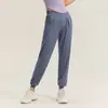 Calças Esportivas Elásticas de Cintura Alta Calças de Yoga de Perna Larga Femininas Calças de Secagem Rápida Calças de Corrida Calças Casuais Emagrecedoras Calças de Fitness