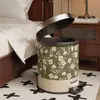 Papelero Retro Francés M^ para Sala de Estar, Dormitorio, Dormitorio Estudiantil, Cocina, Baño del Hogar, Gran Capacidad, Papel de Alto Valor