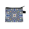 Monedero con Dibujo de Mandala Transfronterizo Caricatura Porta Tarjetas Moda Infantil Bolsa de Almacenamiento Linda para Estudiantes de Primaria Mini Caliente