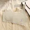 Desarrollo de Camiseta Interior para Niñas Taza Fija Estudiantes de Primaria 9-12 Niñas Sujetador para Niñas Envoltura de Pecho para Niños Grandes