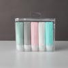 Set de Botellas Dosificadoras de Silicona de 80 ml Fábrica Fuente de Amazon Portátil para Viajes Superventas Transfronterizo