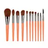 Set de Pinceles de Maquillaje Cangzhou Herramientas de Belleza Transfronterizas Pinceles Set de Pinceles de Pelo Animal Pincel para Sombra de Ojos Pincel para Polvo de Contorno Pincel para Base