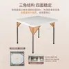Mesa Cuadrada Plegable para Mahjong Moldeada por Soplado Transfronteriza, Más Vendida en Amazon, Mesa y Sillas Sencillas para Comedor en Casa, Stock Suficiente, Dropshipping Disponible