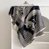 Venta al por mayor transfronteriza de bufandas jacquard con cabeza de caballo de imitación cachemir nuevas, de doble cara, exportadas a Europa y América, cálidas y de moda para mujeres en otoño e invierno