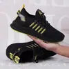 Zapatos deportivos para hombre de dropshipping, con cordones, cómodos, ligeros para correr, suela suave, zapatos individuales al por mayor, primavera, otoño, verano, transfronterizo