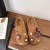 Zapatos Birkenstock de Piel Genuina para Mujer, Nuevo Estilo Primavera 2026, Lindos Zapatos sin Cordones, Zapatos Casuales Versátiles de Suela Gruesa, Zapatos para Estar en Casa