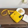 Bolso Pequeño de Lona Bolso de Mujer Nuevo 2026 Verano Bolso Pequeño de Tela Simple Personalidad Casual Femenino Bolso de Hombro Único Cruzado de Cuerpo Bolso de Moda