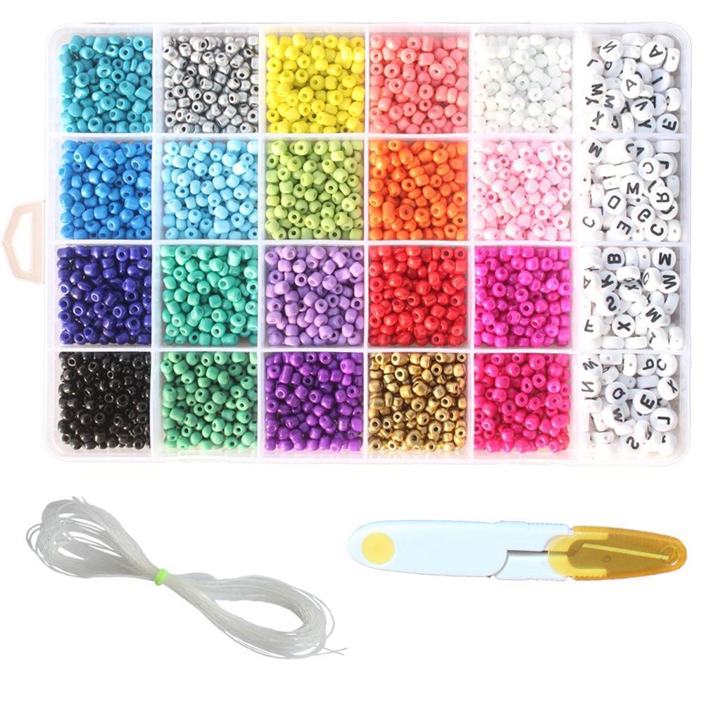 小米珠字母珠组合DIY22