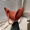 Bolso de tela de nailon súper popular de comercio exterior para mujer, nuevo bolso cruzado informal combinable con todo, bolso de hombro tipo bola de masa 2025
