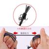 27 Cordón Elástico de Color Sólido Cápsula Cordones Perezosos para Zapatos Adultos Hombres y Mujeres Negro Blanco Rojo Verde Cordones Elásticos