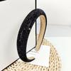 Nuevo accesorio para el cabello de Corea del Sur de alta calidad con banda para el cabello de diamantes de imitación, a la moda, combina con todo, lavable, a presión, ligero y de lujo.