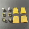 Dedal Grueso de Metal Vintage para Dedos para Uso en Casa, Presionador de Agujas, Enhebrador de Agujas de Coser a Mano, Herramientas de Costura en Caja de Hierro