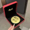 Bolo Dourado de Dia dos Namorados - um Presente de Honra para o Papai - Eu Te Amo - Feliz Aniversário - Presente de Dia dos Namorados 520
