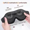 Máscara de Ojos 3D para Dormir Modelo Nuevo Transfronteriza con Ala Nasal Integrada, Espuma Viscoelástica, Bloqueo de Luz y Protección Ocular