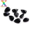 Vidro Preto em Forma de Pera, Atacado de Fábrica, Vidro em Forma de Gota 2*3-10*14mm, Corte Normal, Grande Estoque