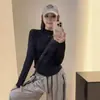 Estilo Coreano Simples Gola Alta Roupa de Proteção Solar Top Feminino 2026 Verão Novo Emagrecedor Jaqueta Fina Roupa de Proteção Solar