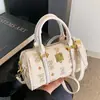 Bolsa feminina nova bolsa travesseiro bolsa de mão jeans trançado nicho tendência europeia e americana bolsa de ombro única retrô bolsa feminina da moda