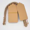 Etiqueta de Amor de Papel Kraft Spot Transfronterizo Tarjeta de Diseño Papel Kraft de Colores Etiqueta de Agradecimiento Regalo Navideño