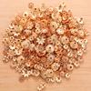 Accesorios de joyería de aleación DIY pétalos huecos soporte de flores cuentas espaciadoras para pulsera cuentas de posicionamiento material de capullo de flor V149
