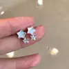 Mini Brinco de Clipe Estrela Brilhante Cinco Pontas Série Menina Fofa Versátil Textura de Alta Qualidade Brincos sem Furo
