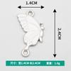 Acessórios DIY Acessórios Coreano Preto e Branco Borboleta Padrão Óleo Gota Liga Colar Pulseira Único Pendurado Pequeno Pingente Acessórios