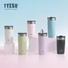 Tyeso/Taishuo Nueva Taza de Café Casual Simple de Acero Inoxidable para Hombres y Mujeres, Termo Portátil de Negocios, Taza de Agua para Escritorio