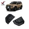 Adecuado para Toyota Prado 24, marco decorativo de hoja modificada, luz lateral especial Land Cruiser LC250