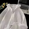 Sudadera con capucha nueva 2026 para hombre y mujer, otoño e invierno, forrada de forro polar, engrosada, corte holgado, casual, fitness, deportes, chaqueta cárdigan