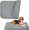 Funda para cama de perro de tela Oxford impermeable y a prueba de polvo, superventas transfronteriza, funda de repuesto lavable y extraíble para colchón de perro, funda para cojín de nido de mascota