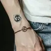 12 Constelações Arte Criativa Adesivos de Tatuagem Herbal para Homens e Mulheres, Misteriosos, Sofisticados, Tatuagens da Moda, À Prova d'Água, Resistentes ao Suor e de Longa Duração