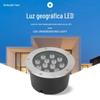 Luzes LED Subterrâneas para Exterior 3W6W9W12W18W24W Luzes de Embutir para Solo Parque Praça Holofotes Embutidos Fabricante Personalização