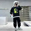Conjunto de Primavera y Otoño para Niños 2026 Nueva Moda Primavera Ropa para Niños Mayores, Conjunto de Dos Piezas Moderno para Niños