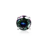 Brincos de Titânio com Rosca Externa, Piercings Labiais, Piercings Nasais, Acessórios de Joias para Piercing, Mini Zircônia Colorida Incrustada com Zircônia, DIY Super Brilhante