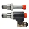 Válvula solenoide de alivio de presión DHF12-220/SV12-20 para camión de basura, con cartucho roscado hidráulico de retención y retención