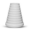 Reductor de tubo de escape para campana de cocina válvula de retención reductor adaptador de tamaño de válvula de retención para tubo de escape