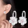Brincos de Gota d'Água, Brincos Que Não Precisam Ser Tirados Para Dormir, Estilo Cool Feminino, Simples Elegante, Argolas Populares, Brincos de Estudante