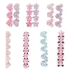 Diadema con Parche de Fleco de Lentejuelas para Niñas, Accesorio para el Cabello Extendido, Diadema de Cinta Mágica, Accesorio para el Cabello de Diadema de Estrella para Niñas