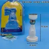 Sucção de Porta de Aço Inoxidável Alongamento Ajustável Topo de Porta Espessado Forte Magnético Sucção de Porta Quarto Porta de Madeira Anti-colisão Resistência à Porta