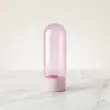 Botella invertida de pastillas para enjuague bucal de 30 ml/50 ml, botella de plástico PET para pastillas de limpieza bucal, botella dispensadora de pastillas tipo cápsula