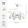 Lámpara de Techo para Sala de Estar Bauhaus Frijol Mágico de Gama Alta Minimalista de Diseñador para Comedor Pasillo Luminaria Principal
