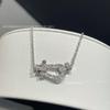 Collar Force 10 Hebilla de Herradura Colgante Náutico Hebilla Fred Diamante Mini Grande Mediano Pequeño Cadena para Clavícula